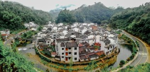 中国最圆村落——菊径村