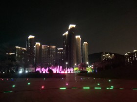 双鱼岛 夜景