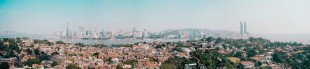 胶片厦门鹭江全景