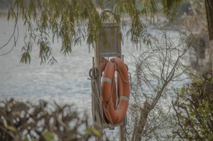 湖边