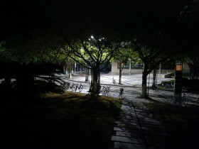 灯影斑驳
