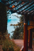 山间空亭