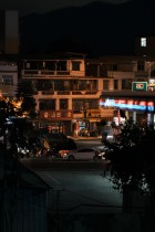 小镇夜晚