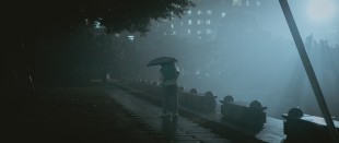 雨中的爱意