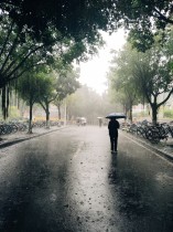 骤降雨