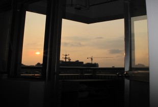 窗外